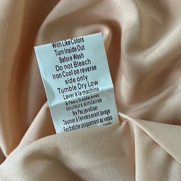 NWT JB by Julie Brown Pink Lace 3/4 Ruffle Bell Sleeve Shift Mini Dress - M - Picture 11 of 12